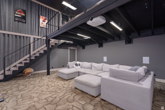687 South 2080th Street East Springville, UT 84663 - Photo 47 of 149 Entertainment room featuring a multi-level design with a loft area