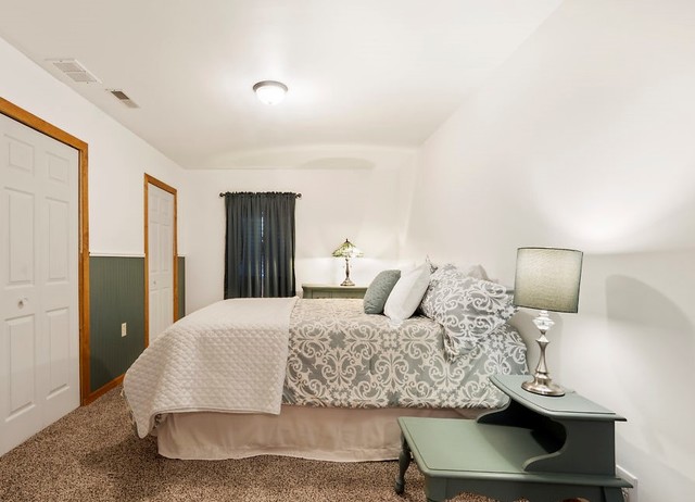 8N261 Thomas Road Maple Park, IL 60151 - Photo 21 of 36 a bedroom with a bed and a dresser