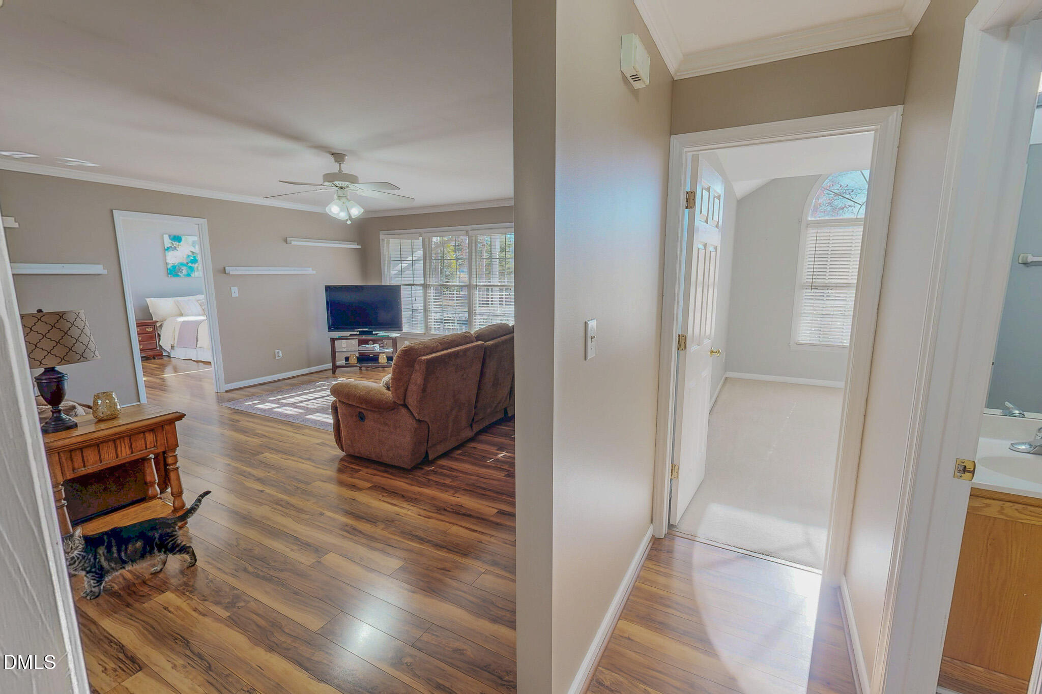60 Forest Drive Timberlake, NC 27583 - Photo 28 of 40 a living room with furniture rug and wooden floor