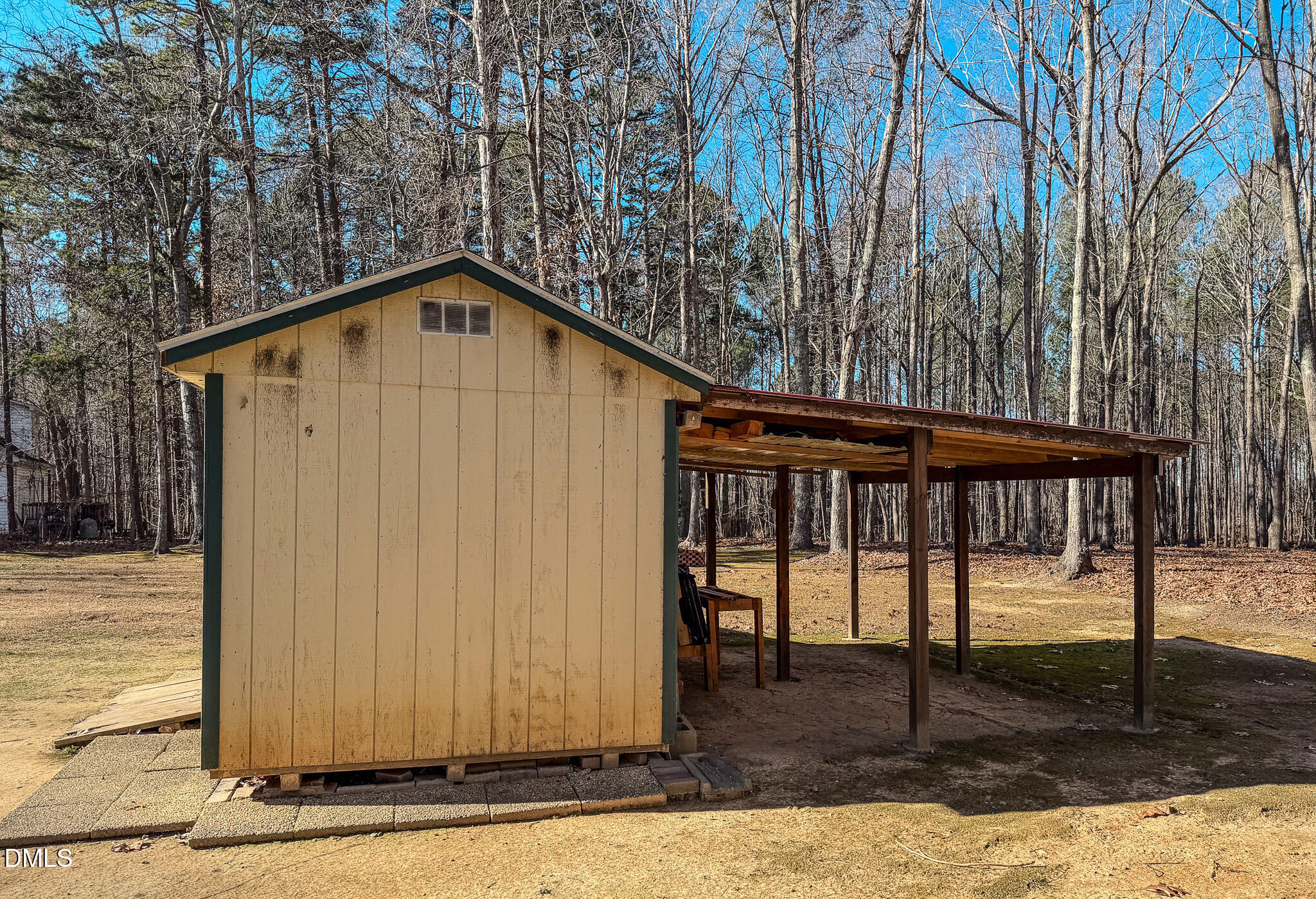 60 Forest Drive Timberlake, NC 27583 - Photo 34 of 40 a front view of a house with garden