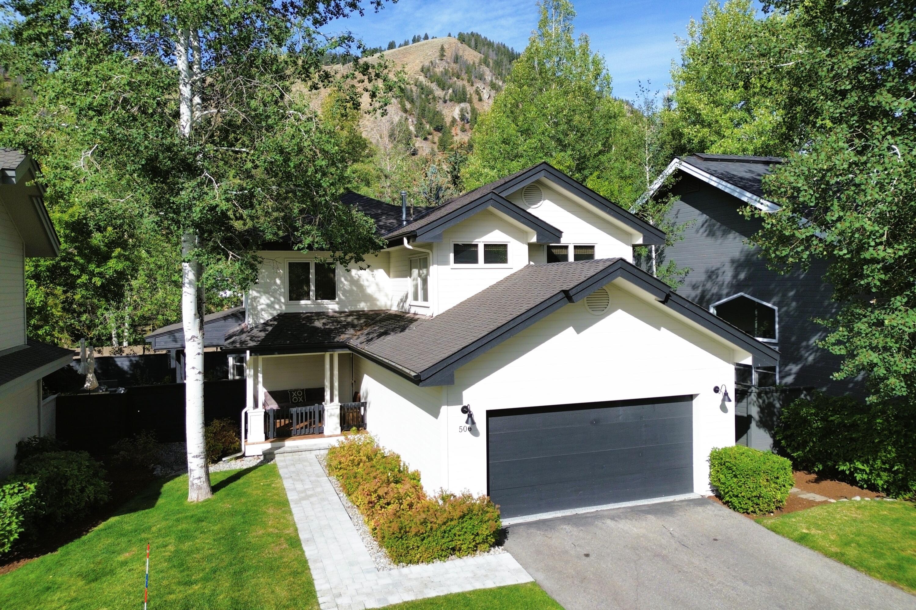 506 Evergreen Lane Ketchum, ID 83340 - Photo 18 of 19 Aerial 2