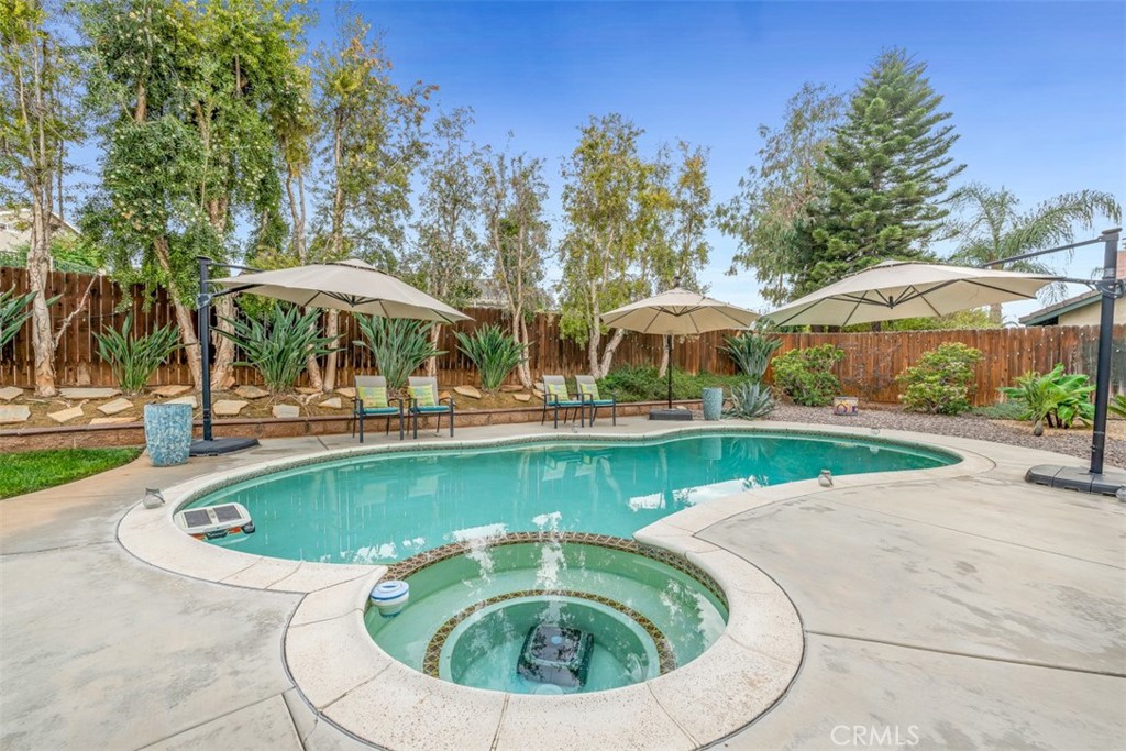 5056 Windhill Drive Riverside, CA 92507 - Photo 6 of 66 a view of a swimming pool with a patio