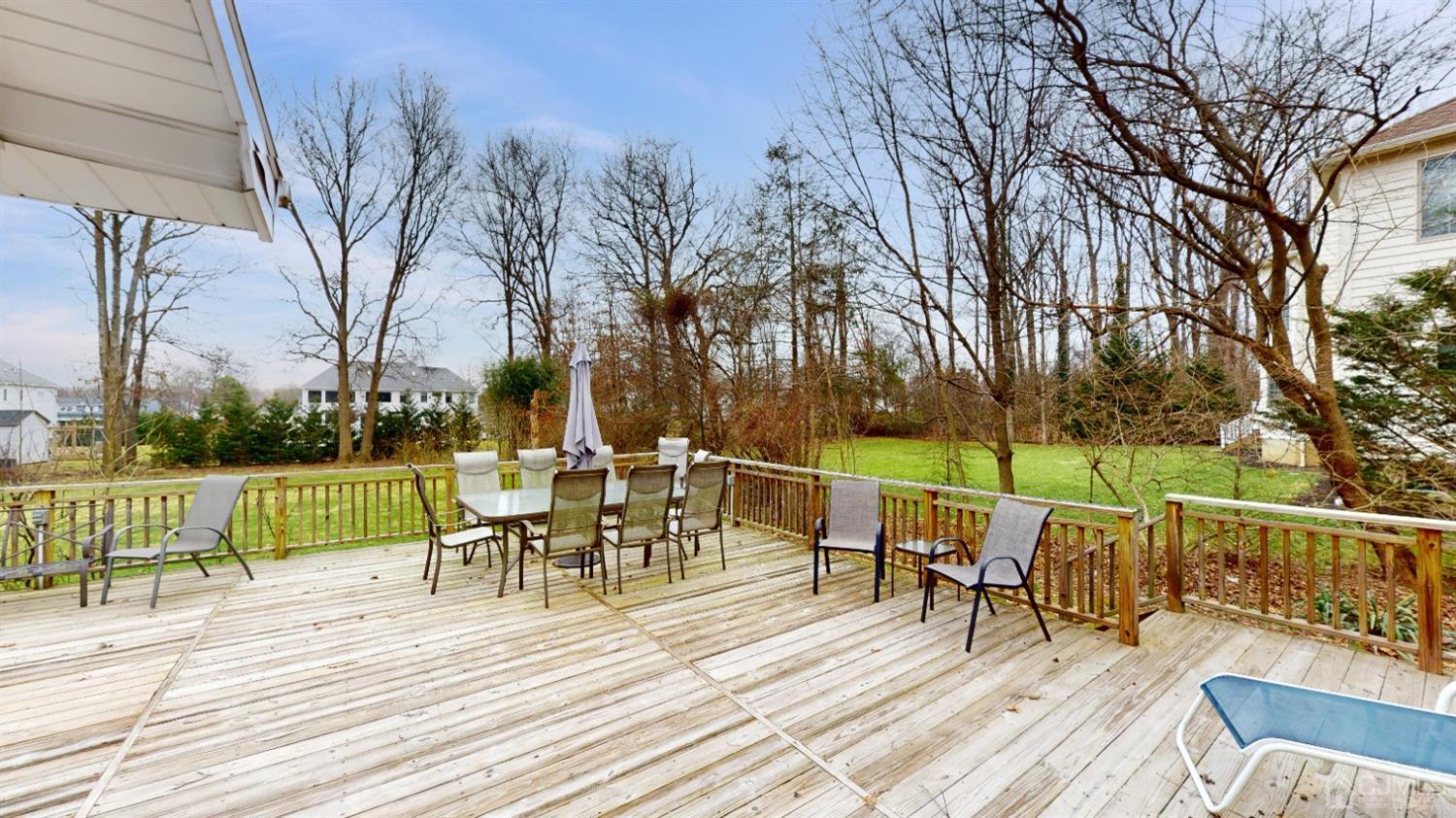 17 Timber Road Edison, NJ 08820 - Photo 26 of 37 a view of a deck with furniture and garden