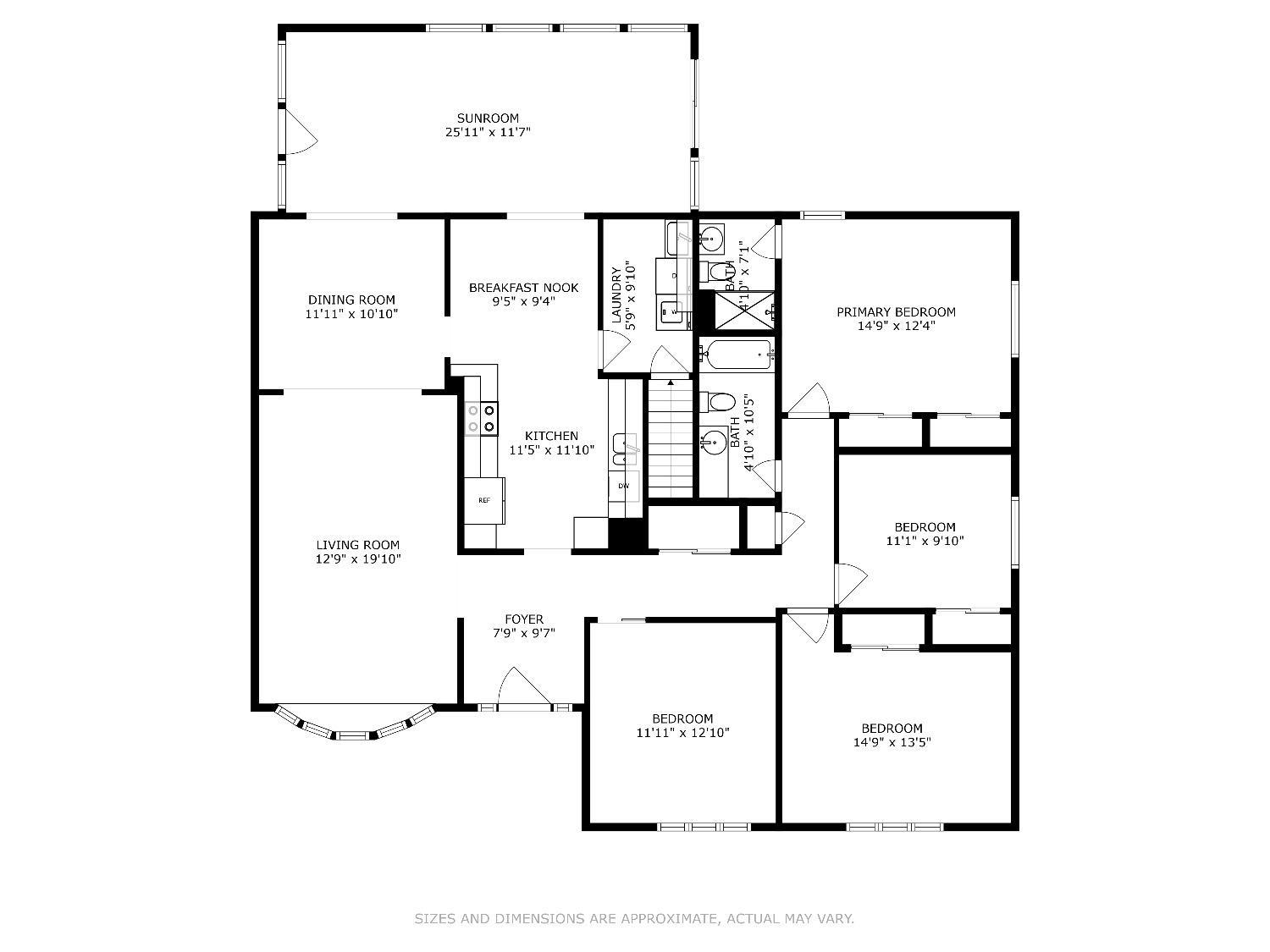 17 Timber Road Edison, NJ 08820 - Photo 36 of 37 a picture of a floor plan