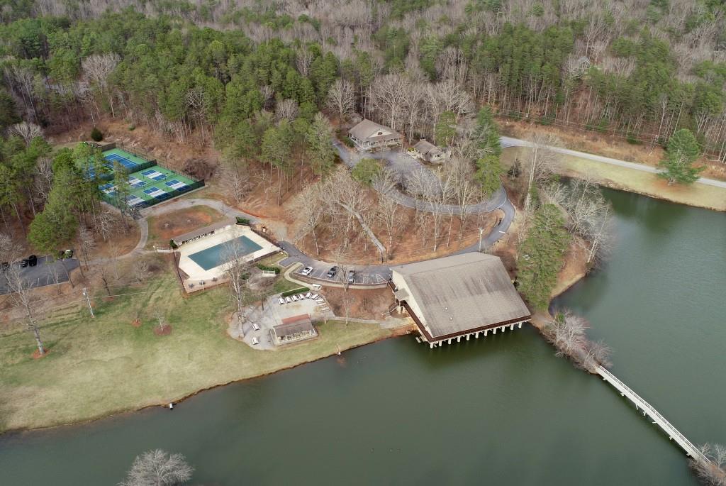 0 Pinecrest Road Sautee Nacoochee, GA 30571 - Photo 12 of 13 an aerial view of a house with swimming pool and outdoor space