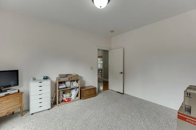 a storage room with washer and dryer