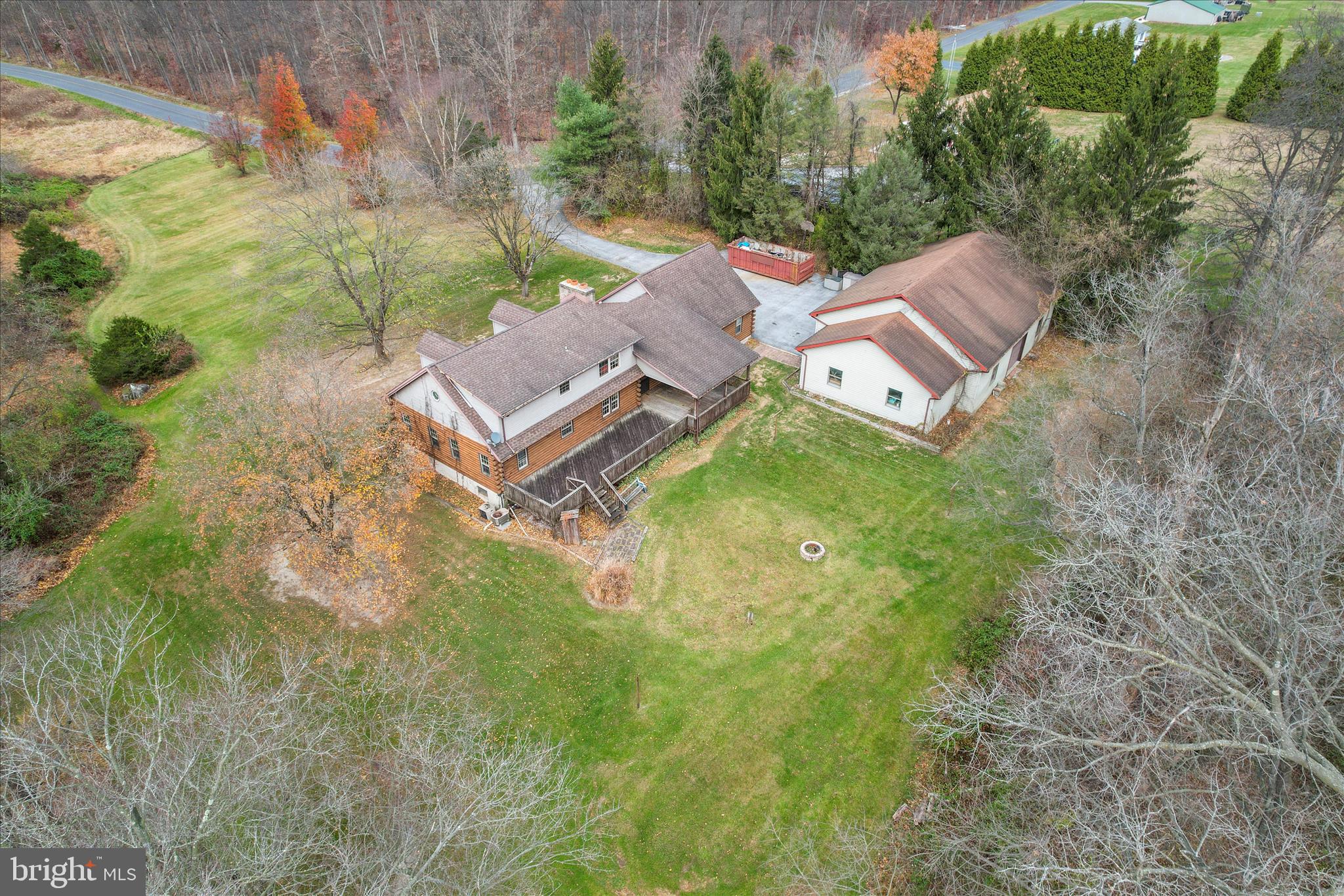 181 Gooseville Road New Oxford, PA 17350 - Photo 38 of 45 an aerial view of a house with a yard