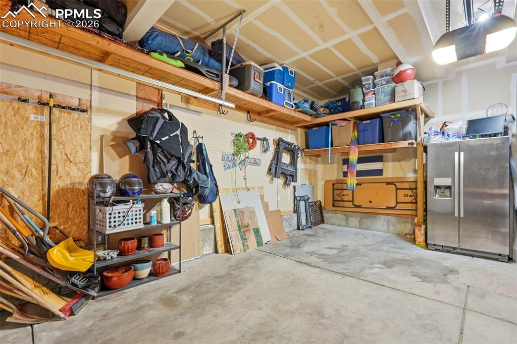 6907 Shimmering Leaf Road Colorado Springs, CO 80908 - Photo 41 of 49 a view of a storage room with storage
