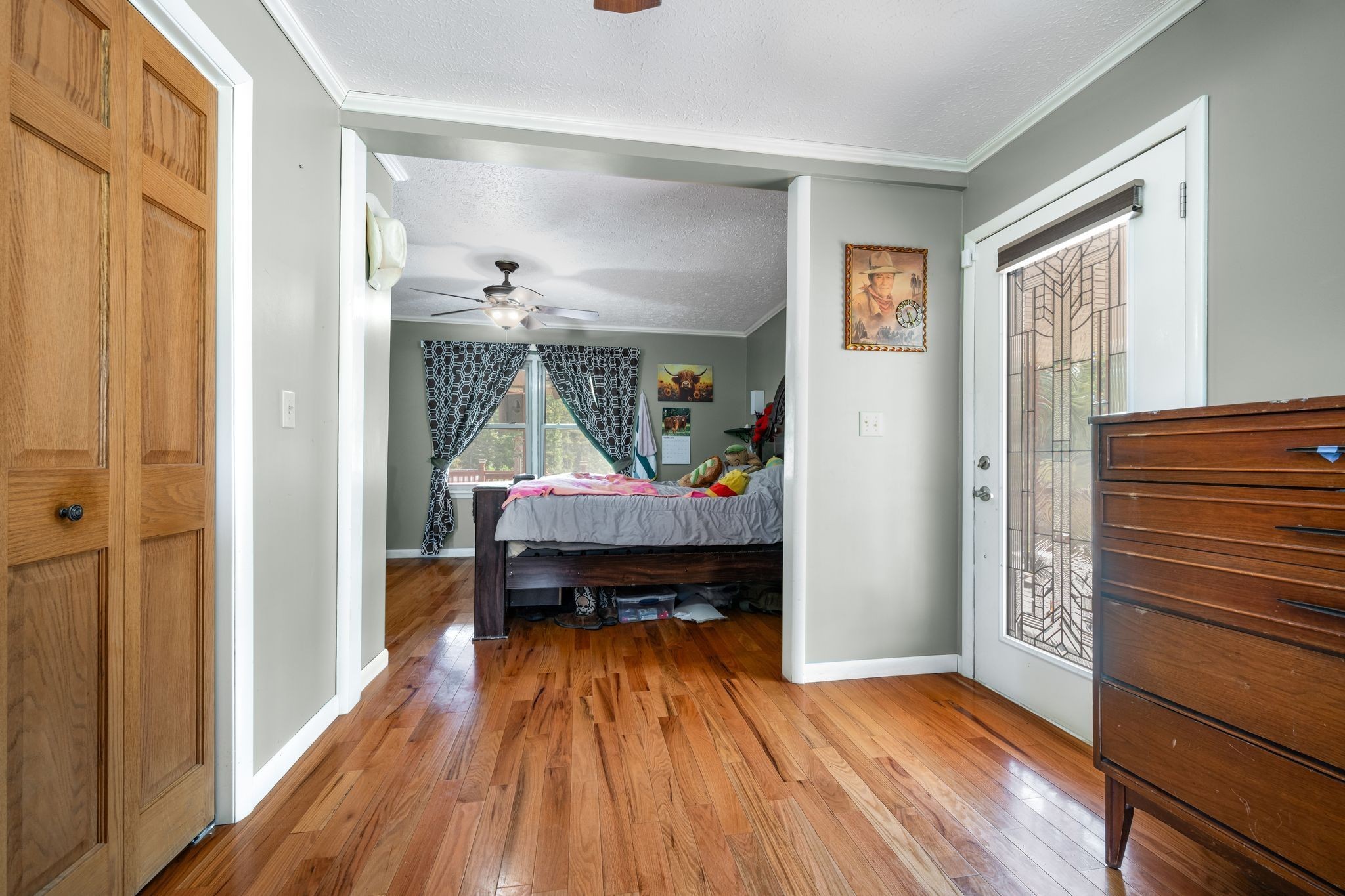 298 Langford Road Waverly, TN 37185 - Photo 19 of 53 a view of a hallway and wooden floor an entryway of the house
