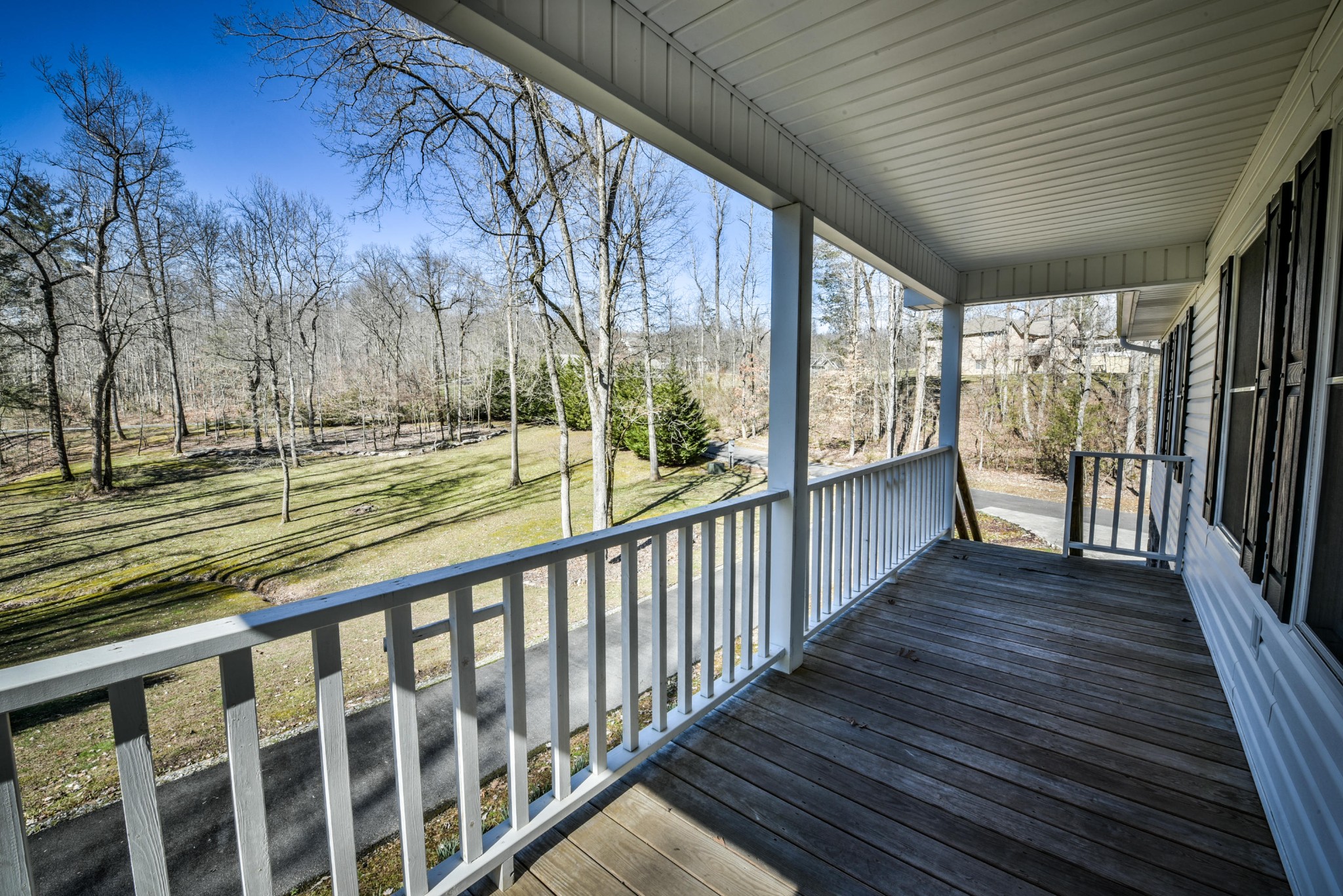 1120 Autumn Breeze Road Newport, TN 37821 - Photo 10 of 38 a view of a porch with wooden floor and outdoor space