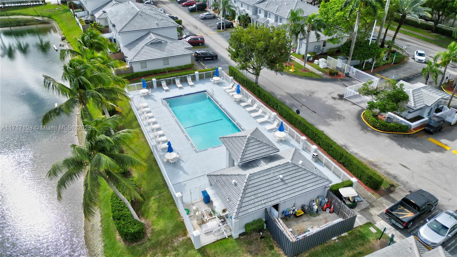 12124 Southwest 143rd Lane, Unit 85 Miami, FL 33186 - Photo 13 of 44 an aerial view of a house with outdoor space