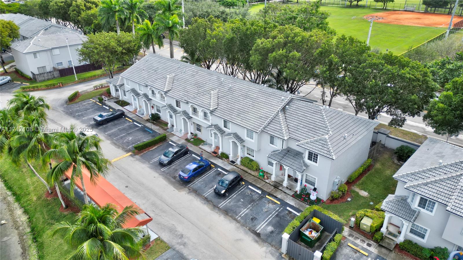 12124 Southwest 143rd Lane, Unit 85 Miami, FL 33186 - Photo 17 of 44 an aerial view of a house