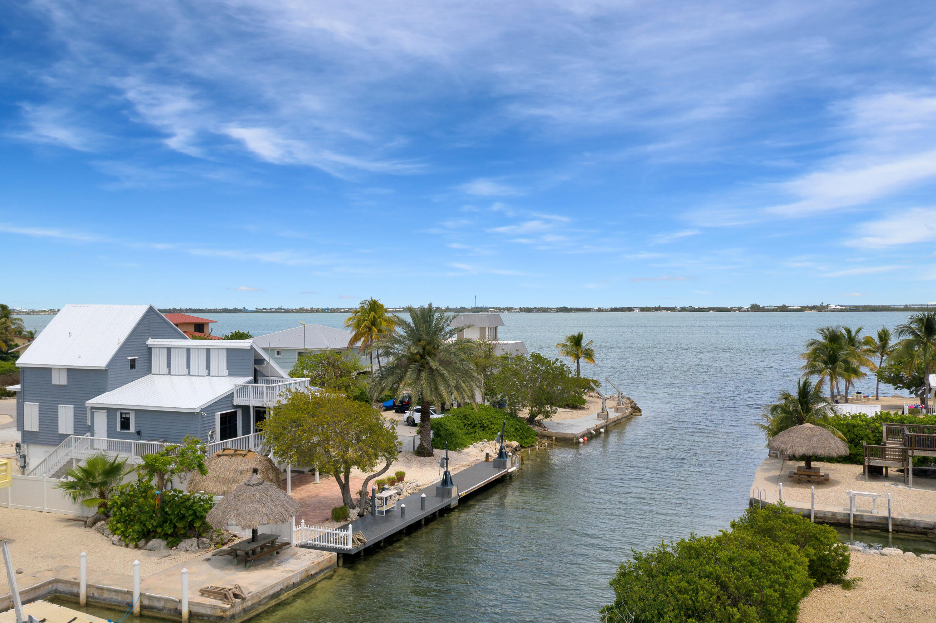 28594 Tortuga Road Summerland Key, FL 33042 - Photo 1 of 46 Aerial canal 1