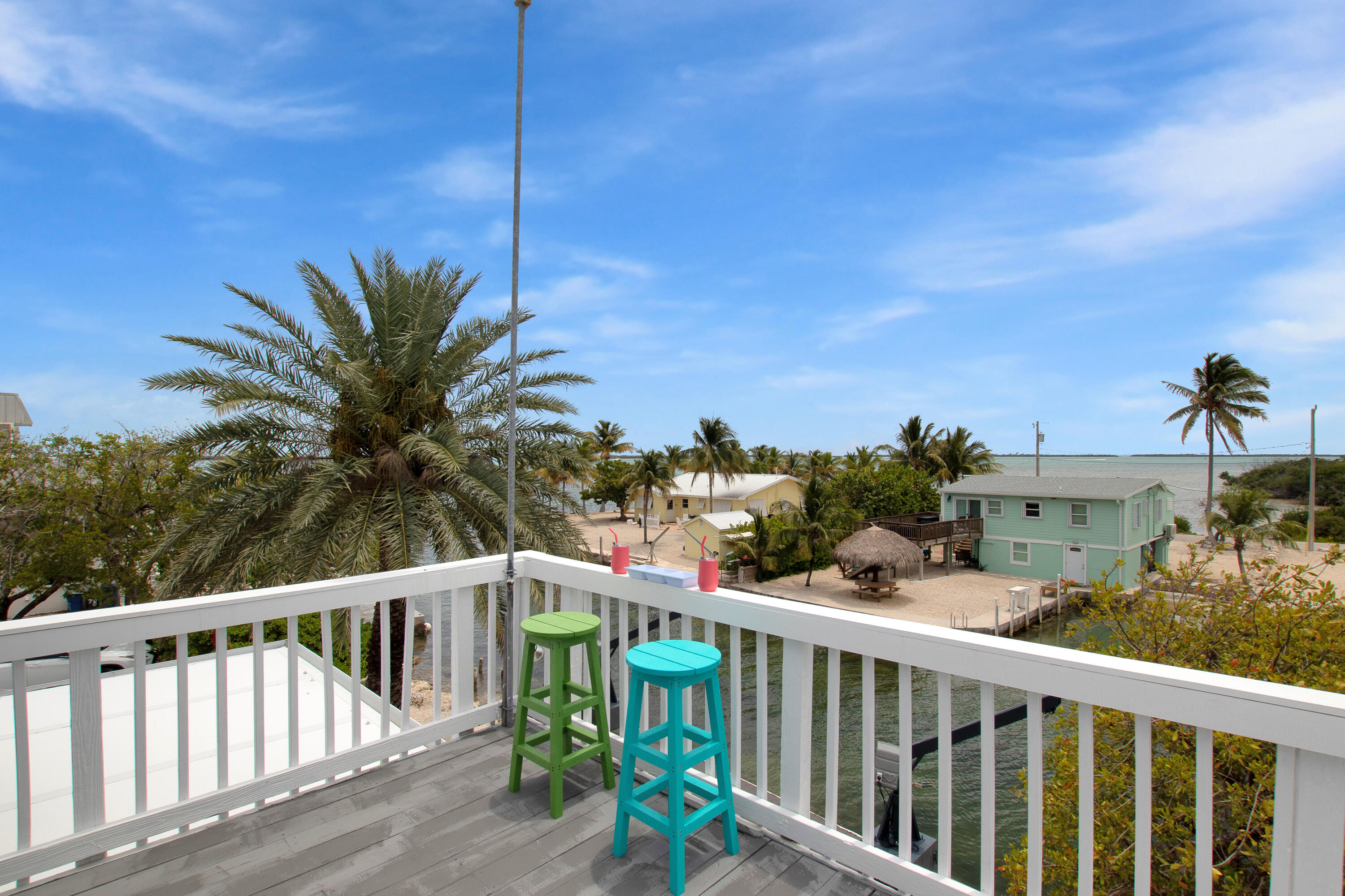 28594 Tortuga Road Summerland Key, FL 33042 - Photo 23 of 46 Open water views from 2nd floor balcony