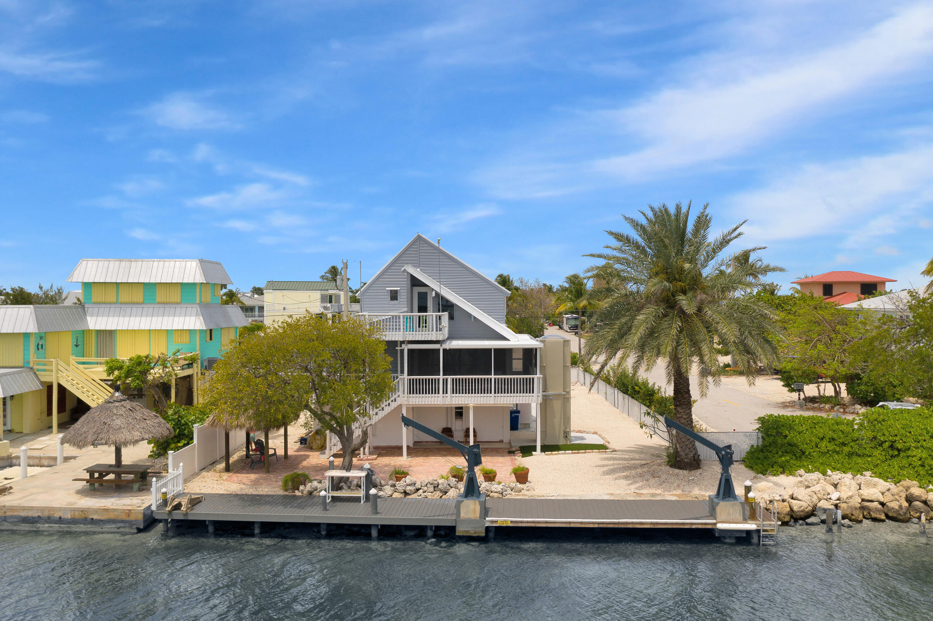 28594 Tortuga Road Summerland Key, FL 33042 - Photo 3 of 46 Aerial canal 2