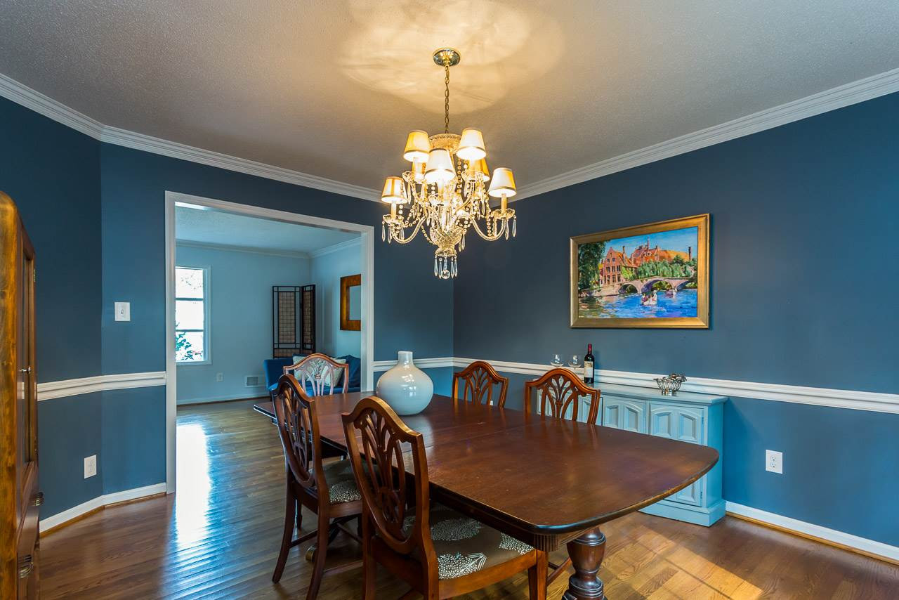 7608 Harps Mill Road Raleigh, NC 27615 - Photo 5 of 25 View of Dining Room to the Living Room