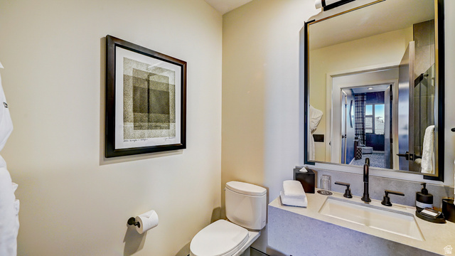 2417 West High Road, Unit 2515 Park City, UT 84098 - Photo 16 of 67 Bathroom featuring toilet and vanity
