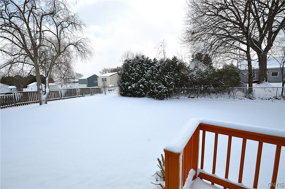 606 Roxford Road South Salina, NY 13208 - Photo 28 of 30 Beautiful Flat Backyard