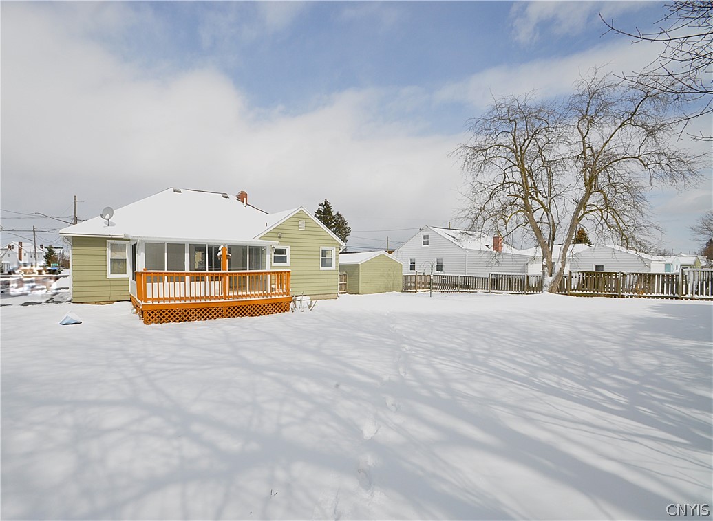 606 Roxford Road South Salina, NY 13208 - Photo 30 of 30 Back of home.