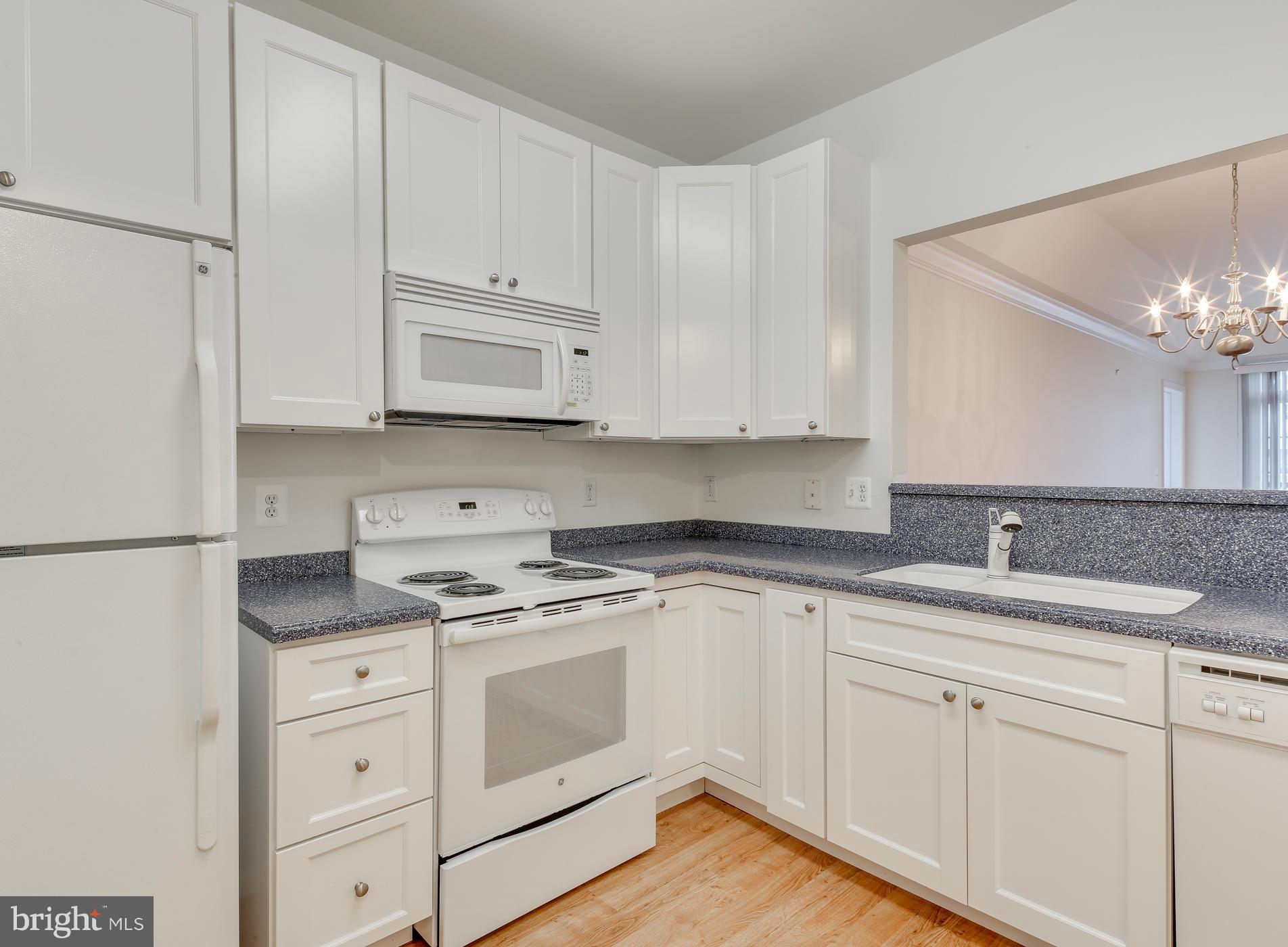7305 Maplecrest Road, Unit 208 Elkridge, MD 21075 - Photo 11 of 30 a kitchen with appliances a sink and cabinets