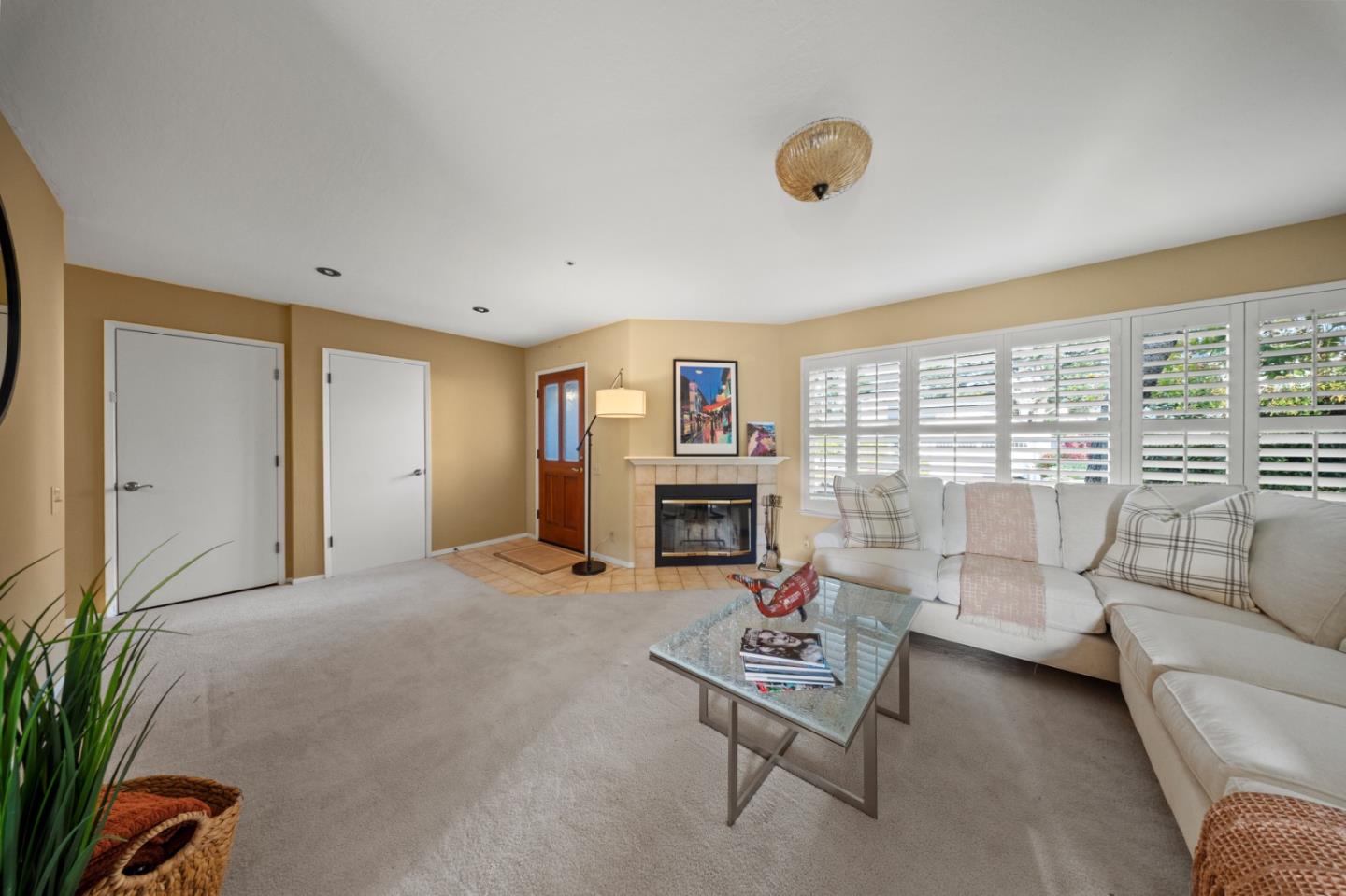 4 Primrose Circle Seaside, CA 93955 - Photo 4 of 22 a living room with furniture and a floor to ceiling window