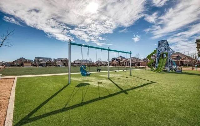 a view of an outdoor space and yard