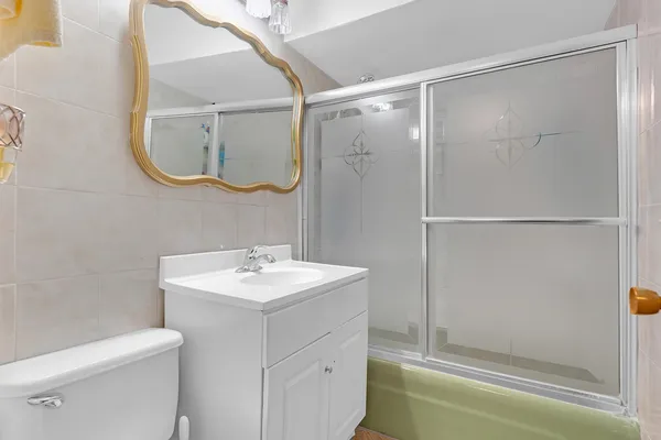 a bathroom with a sink and a bathtub