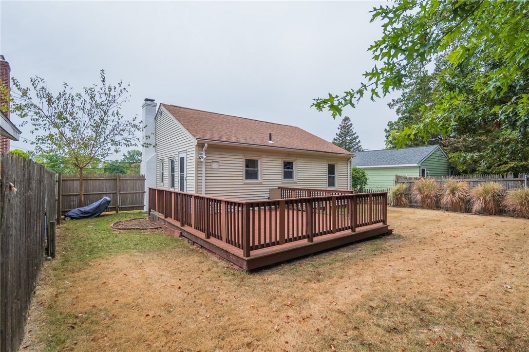 203 Aqueduct Road Cranston, RI 02910 - Photo 24 of 25 Rear Yard