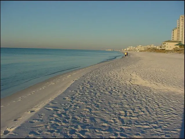 a view of a lake from a yard