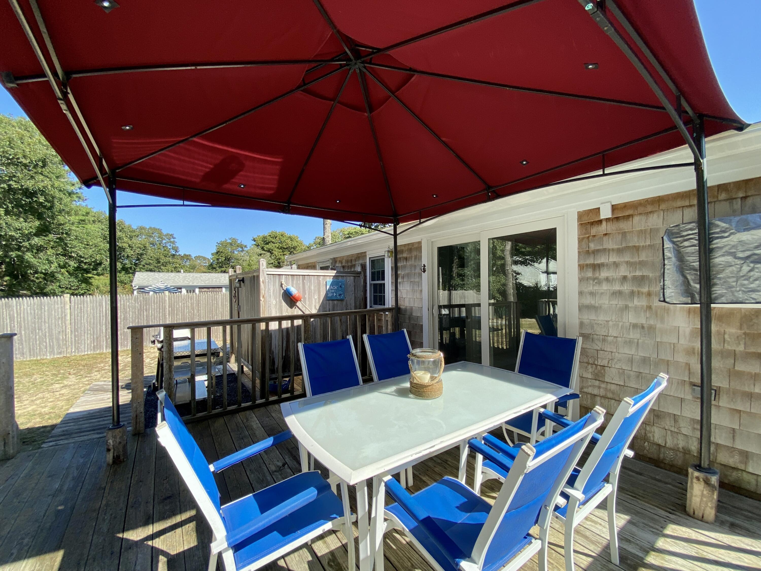 23 Naushon Road Dennis Port, MA 02639 - Photo 26 of 31 a view of an outdoor space with furniture