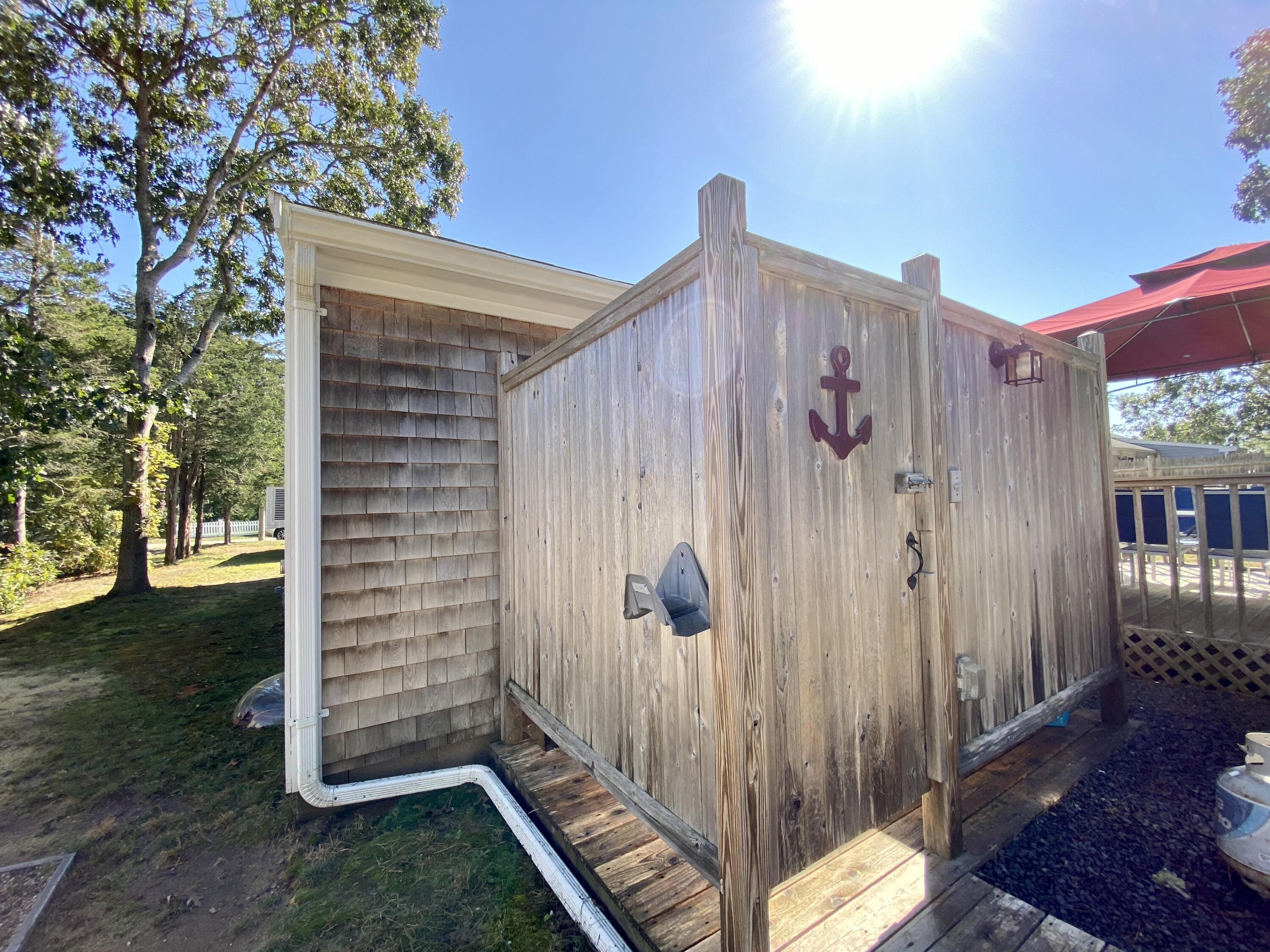 23 Naushon Road Dennis Port, MA 02639 - Photo 28 of 31 a view of a house with a backyard
