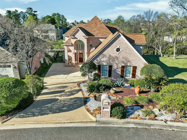 front view of house with a yard