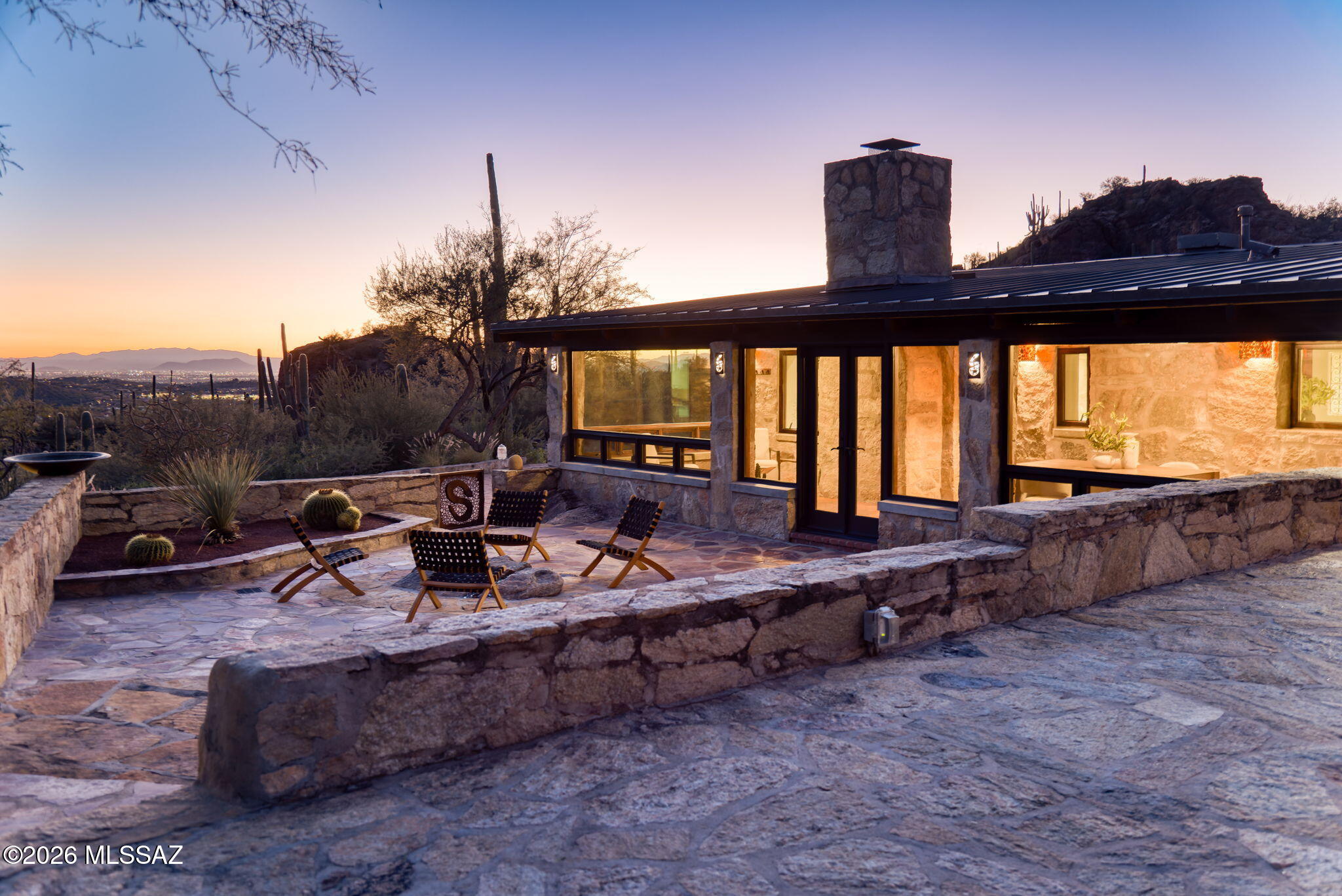 The Iconic Rock House in exclusive, gated Rattlesnake Canyon Estates