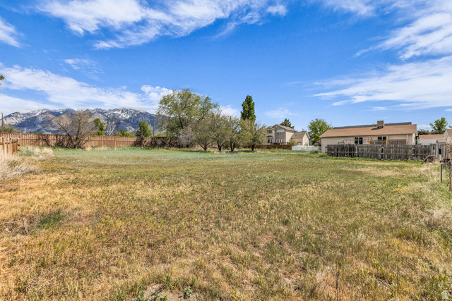 10705 Green Ridge Drive Sandy, UT 84070 - Photo 50 of 55 View of yard featuring a mountain view