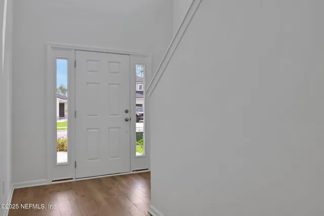 a view of an empty room with window