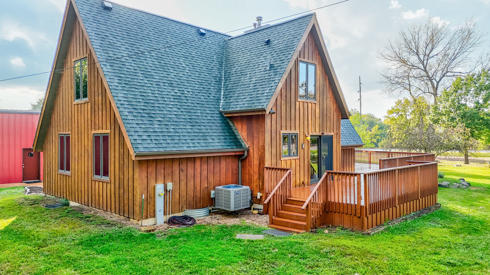 1522 East State Route 71 Ottawa, IL 61350 - Photo 22 of 35 a view of a backyard with of a house