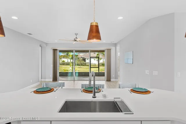 a room with furniture and a window