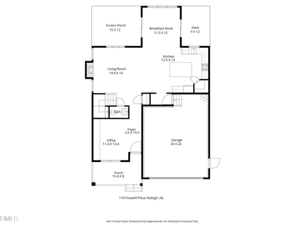 $499,990 | 110 Freewill Place, Raleigh, NC 27603