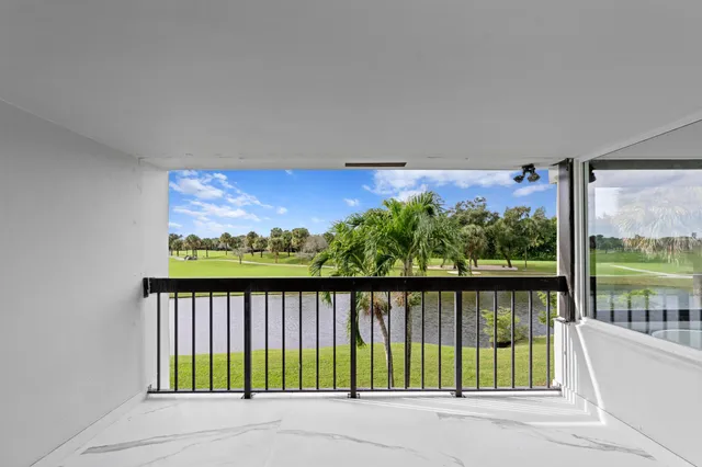 a view of balcony with outdoor space
