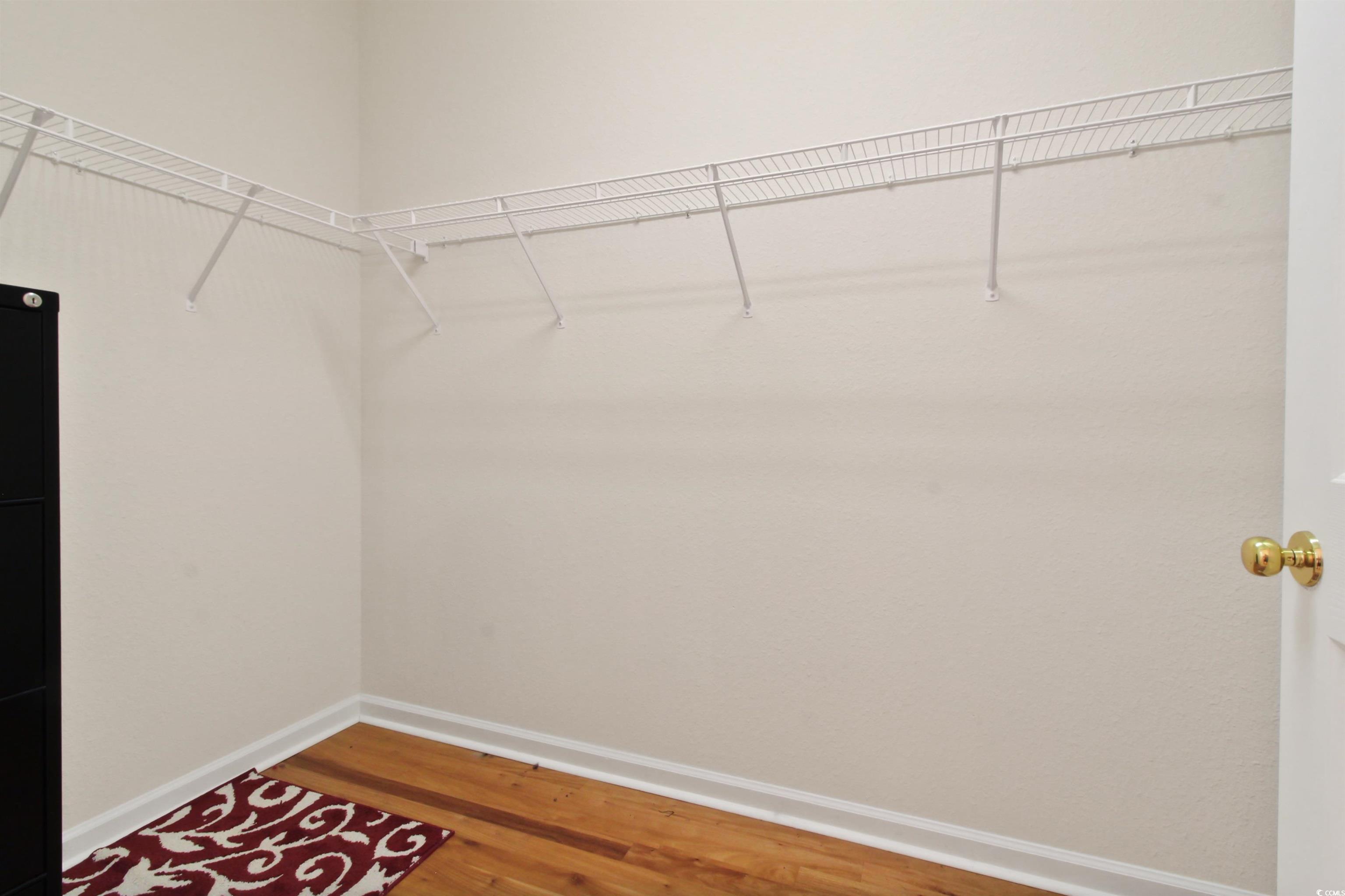 301 Nut Hatch Lane, Unit D Murrells Inlet, SC 29576 - Photo 14 of 40 Walk in closet with light wood-type flooring