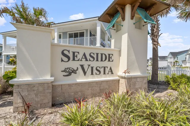 a city view with ocean