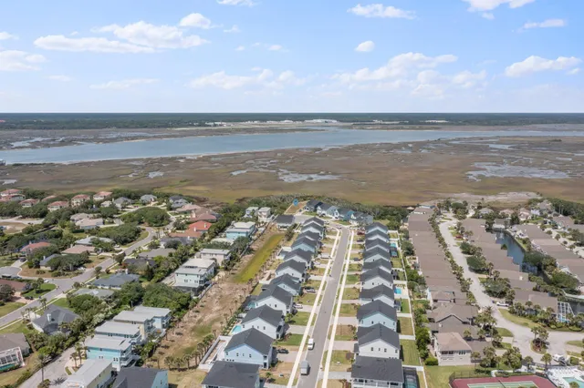 a view of an ocean and beach