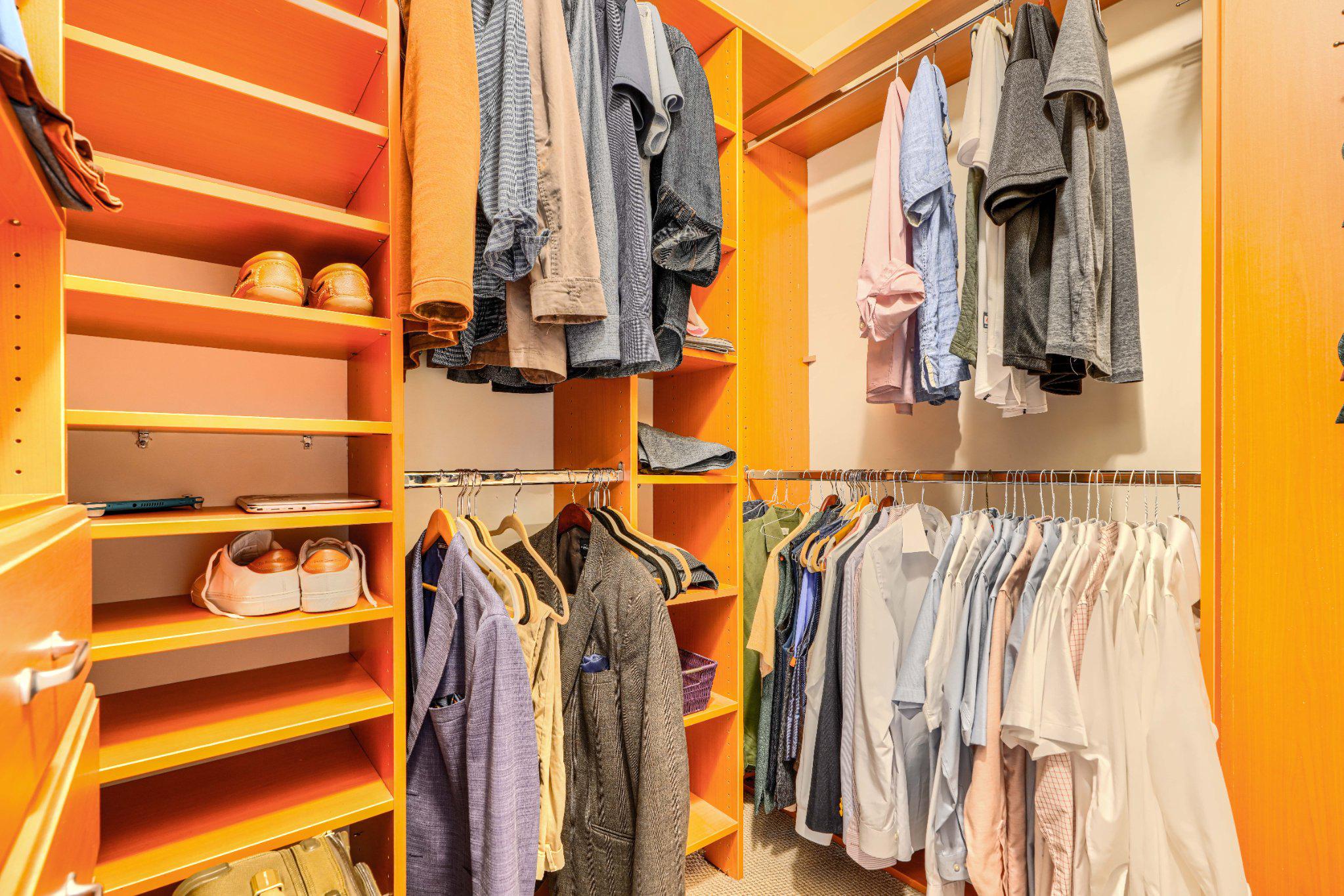 2415 Old Bosley Road Lutherville-Timonium, MD 21093 - Photo 33 of 65 a view of walk in closet with clothes and shoes