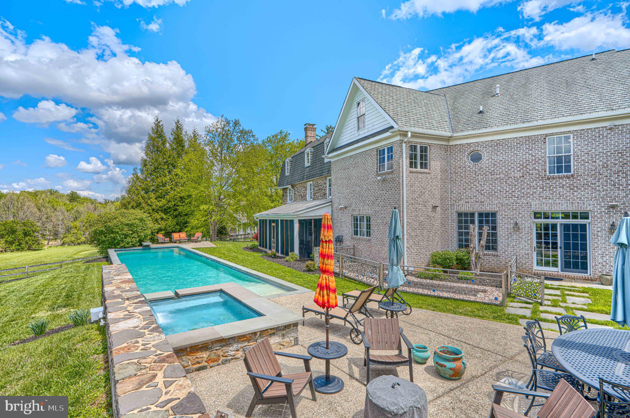 2415 Old Bosley Road Lutherville-Timonium, MD 21093 - Photo 53 of 65 Elegant home with serene poolside oasis.