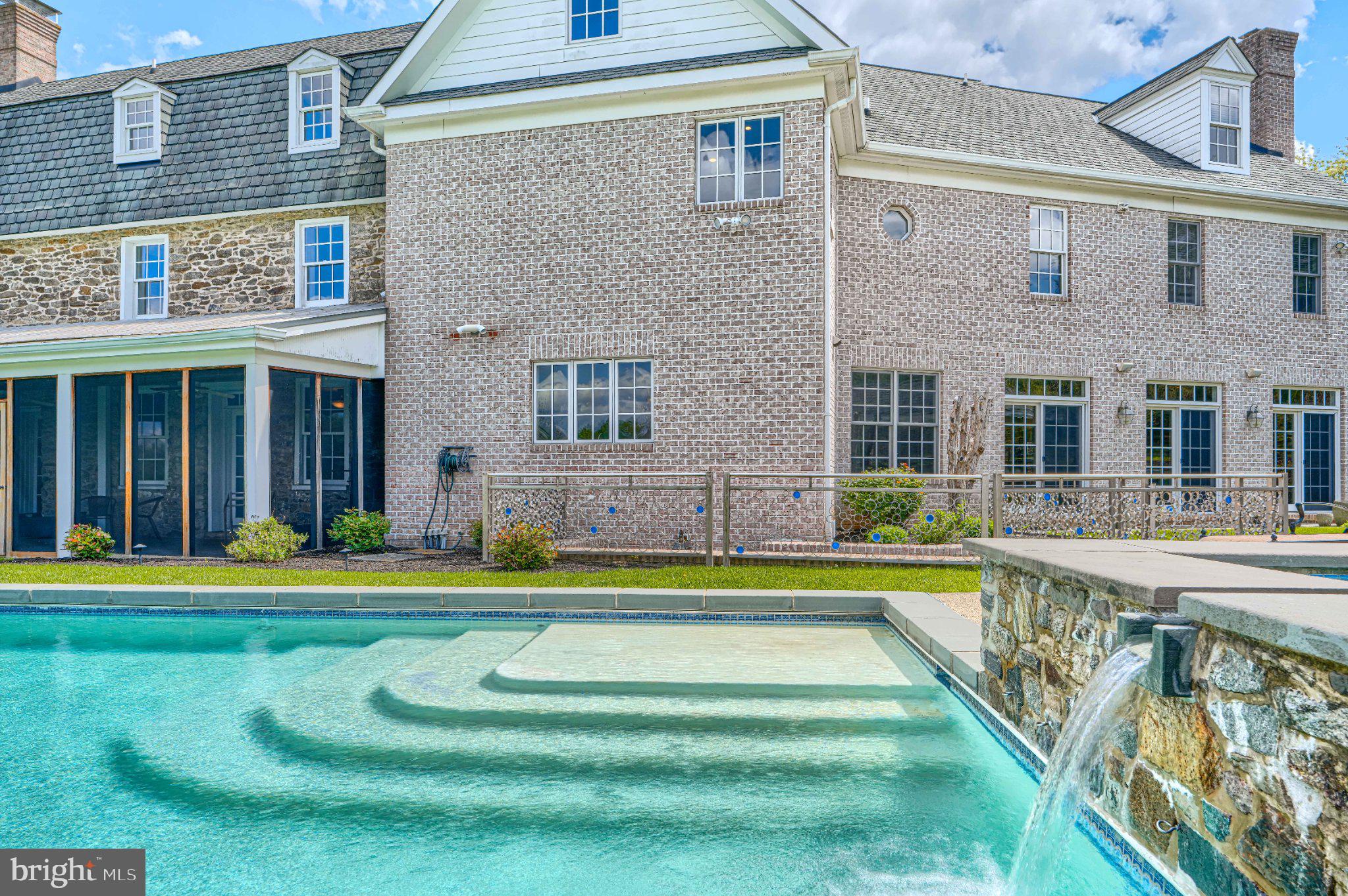 2415 Old Bosley Road Lutherville-Timonium, MD 21093 - Photo 55 of 65 a view of an house with swimming pool and a yard