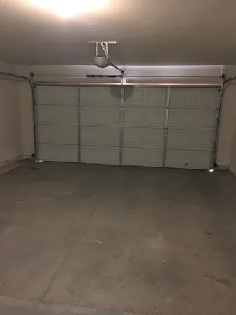 a close view of a closet