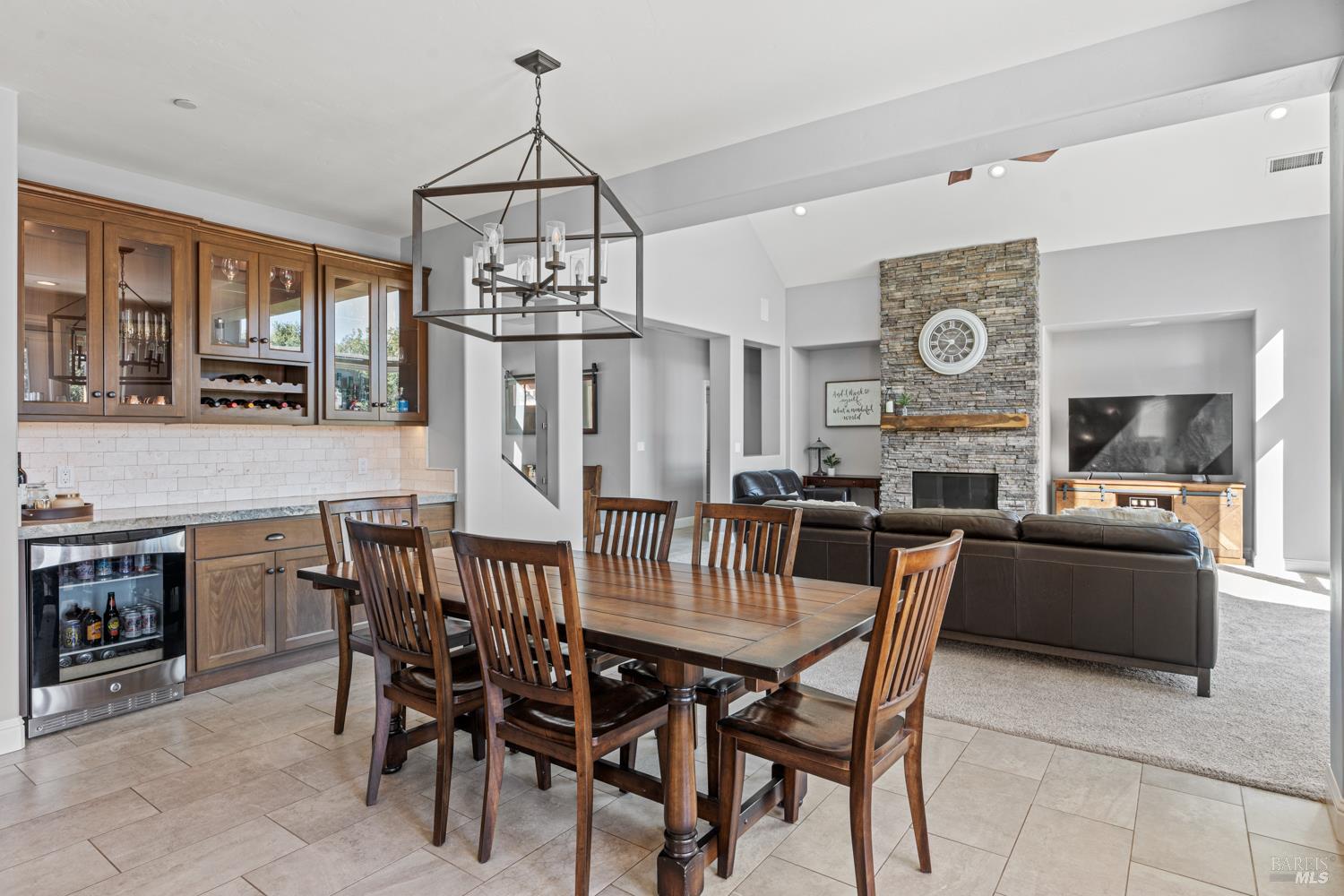 4561 Lake Ridge Road Ukiah, CA 95482 - Photo 12 of 52 a view of a dining room and livingroom view
