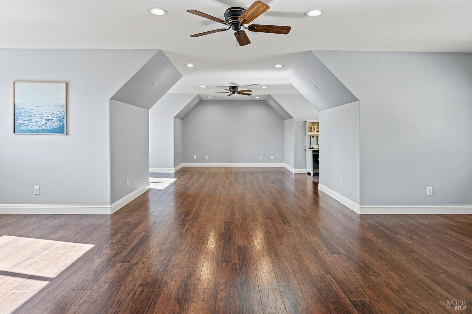 4561 Lake Ridge Road Ukiah, CA 95482 - Photo 32 of 52 wooden floor in an empty room with a window