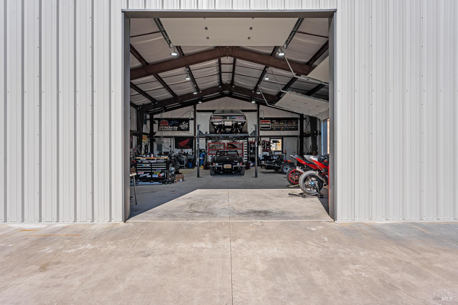 4561 Lake Ridge Road Ukiah, CA 95482 - Photo 47 of 52 a view of a garage with storage