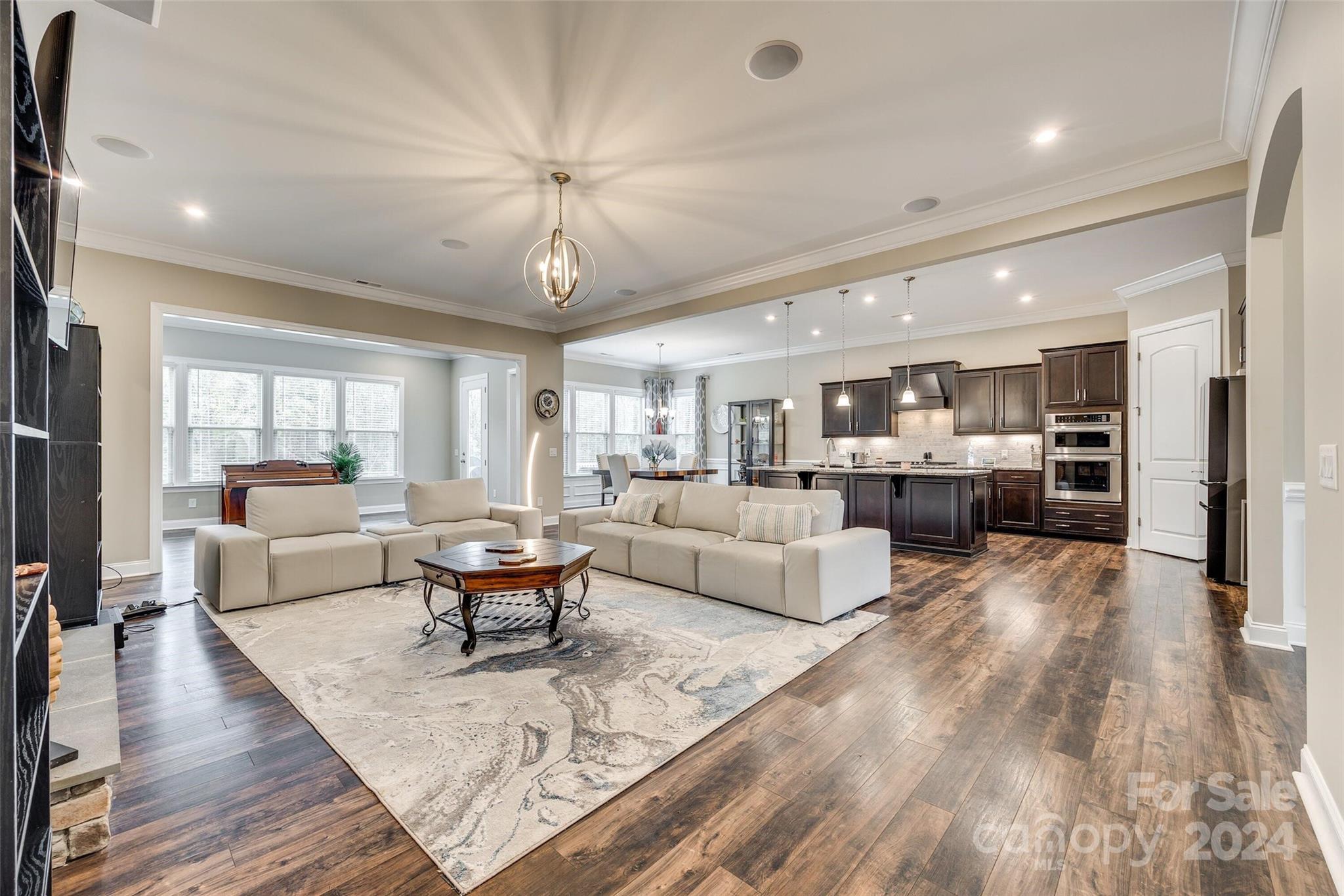 1156 Castle Road Fort Mill, SC 29707 - Photo 12 of 34 a living room with furniture and view of kitchen